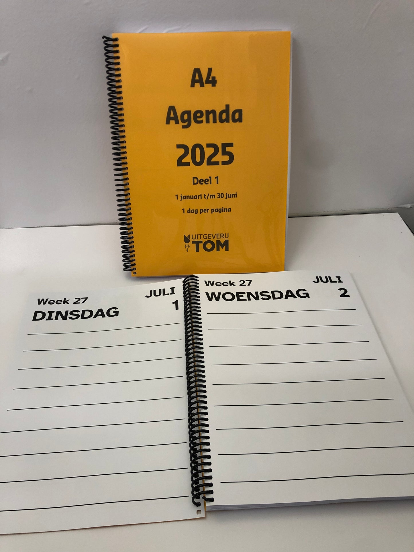 A4 Grootletter AGENDA 2026 - 1 dag per pagina