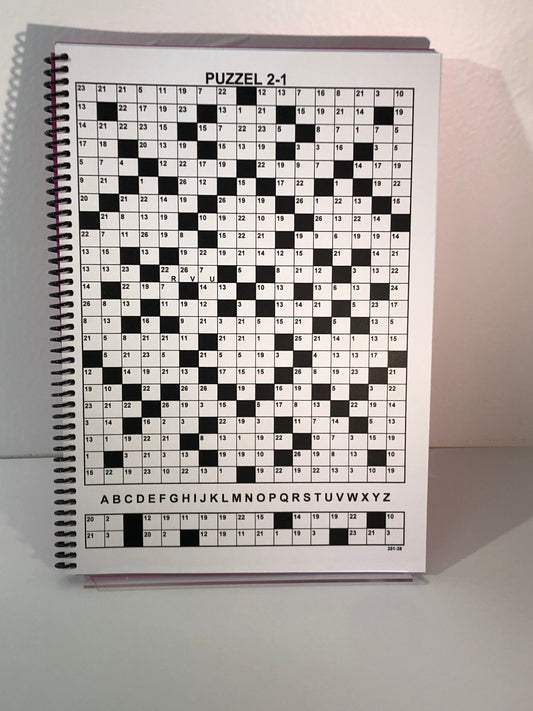Cijfercodes 3 sterren Puzzelboek