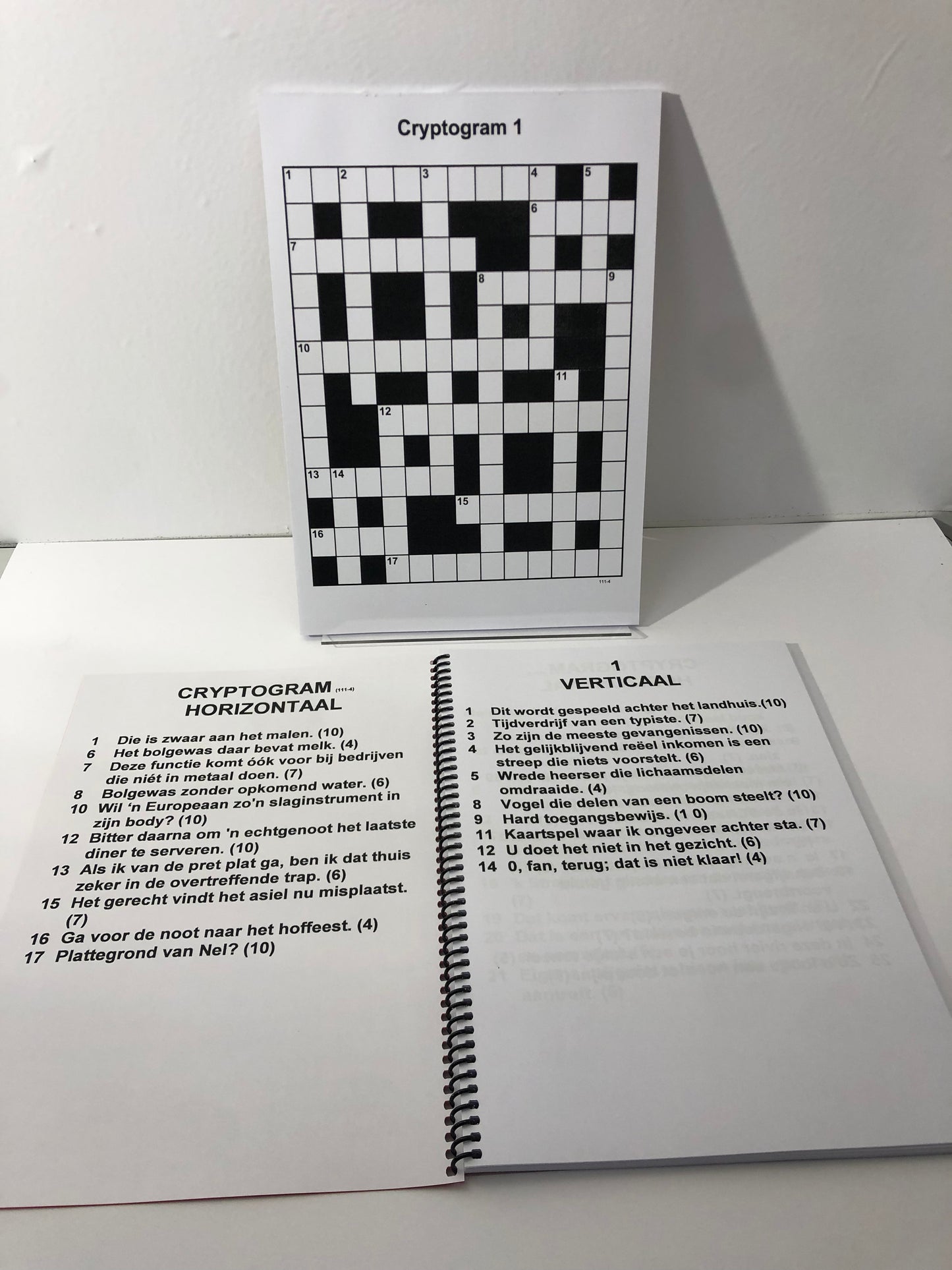 Cryptogrammen 3 sterren Puzzelboek