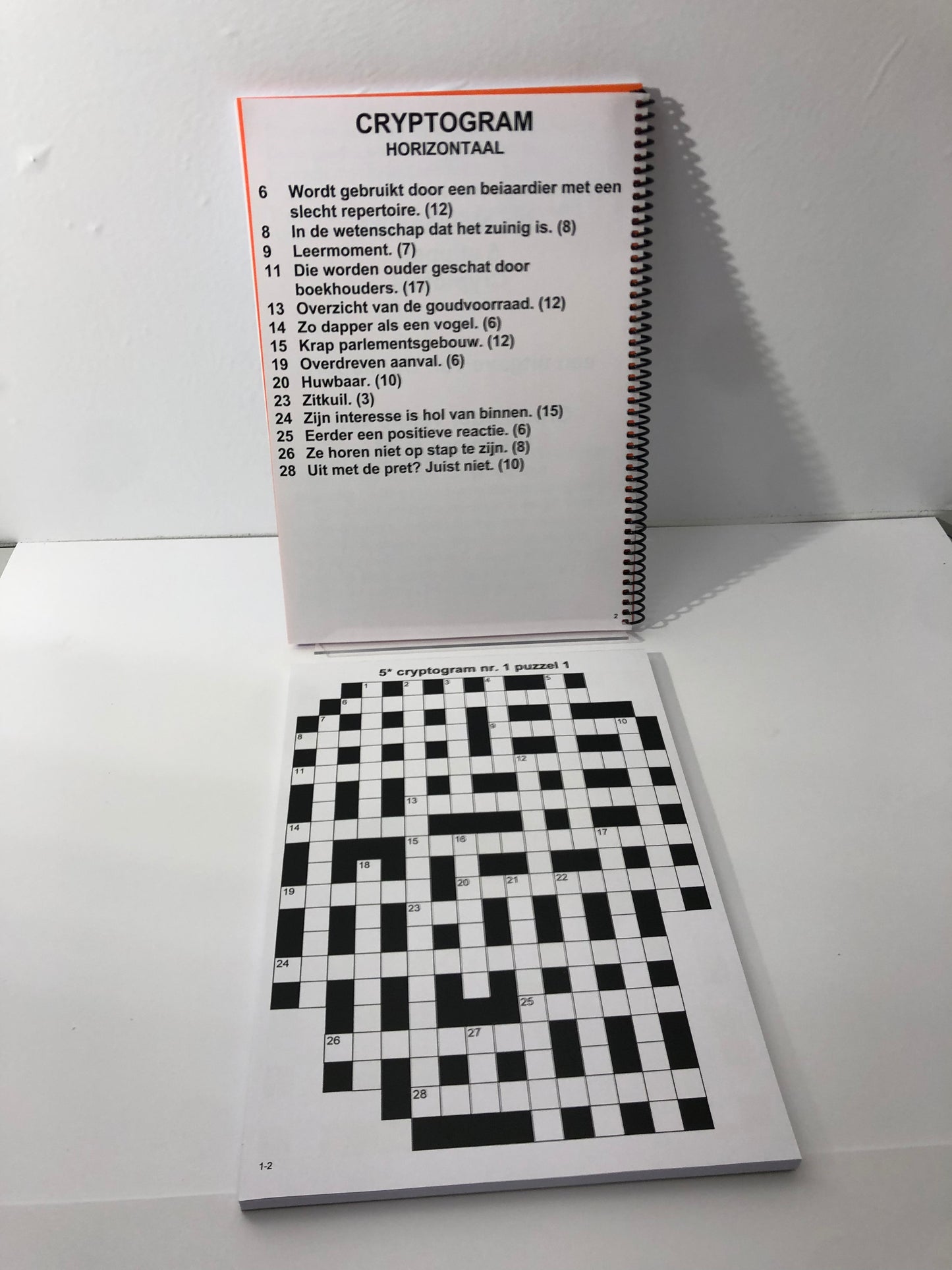 Cryptogrammen 5 sterren Puzzelboek