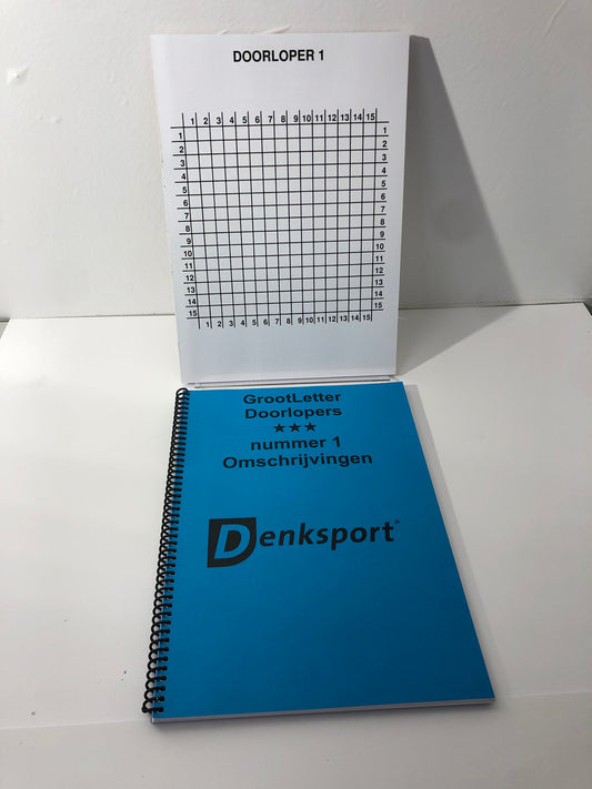 Doorloper 3 sterren Puzzelboek