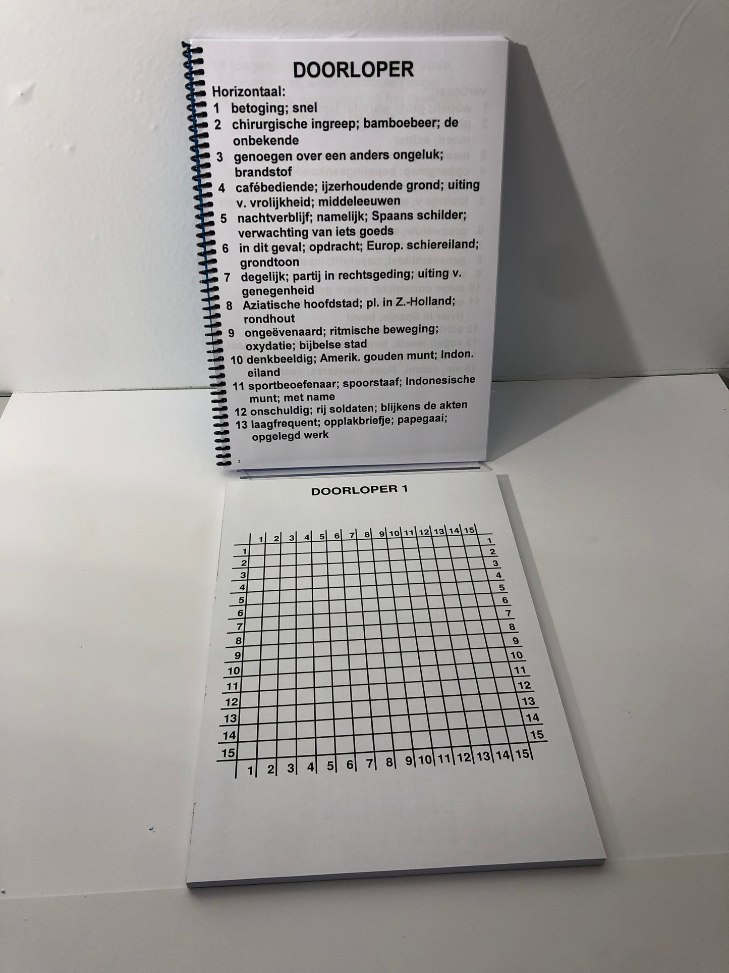 Doorloper 3 sterren Puzzelboek