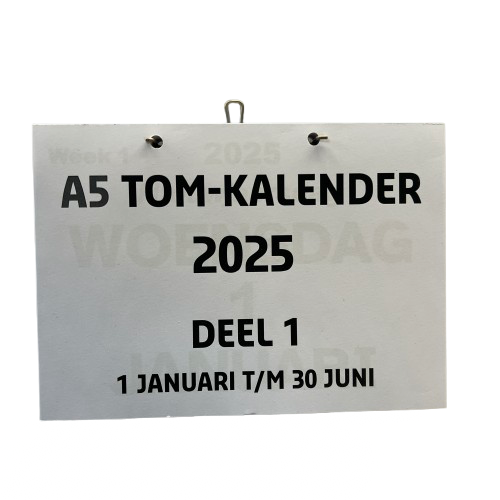 Kalenderhaakje voor dag-scheurkalenders