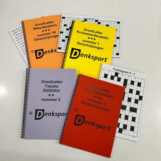 Kruiswoord 1 Ster Puzzelboek