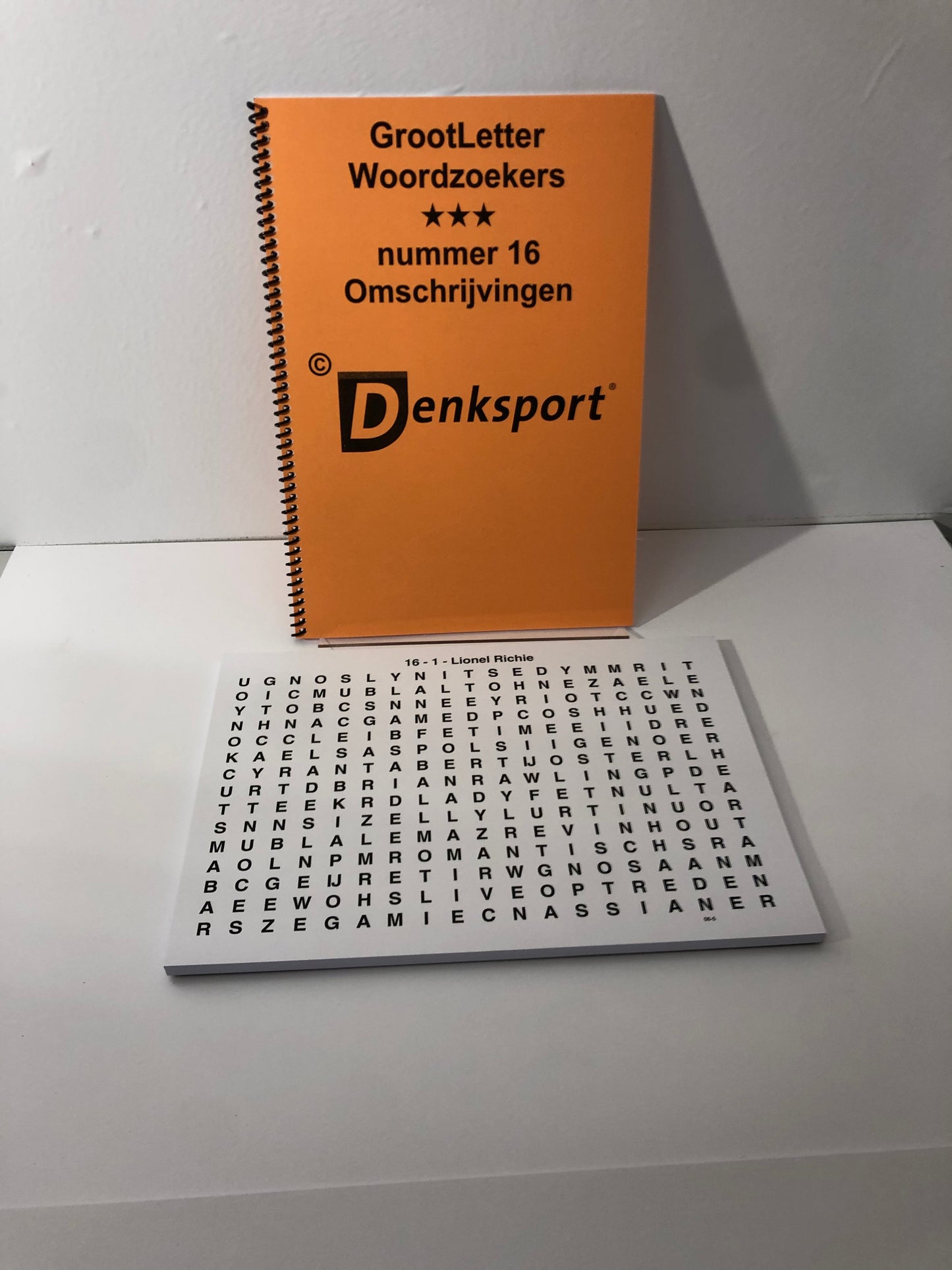 Speurpuzzel / Woordzoeker 3 sterren Puzzelboek