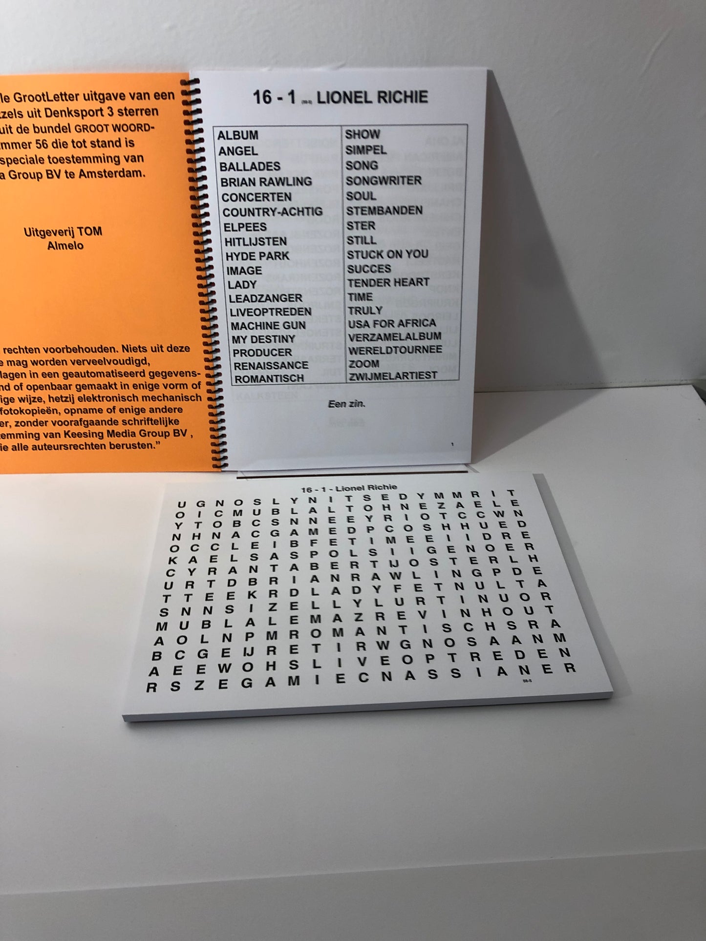 Speurpuzzel / Woordzoeker 3 sterren Puzzelboek