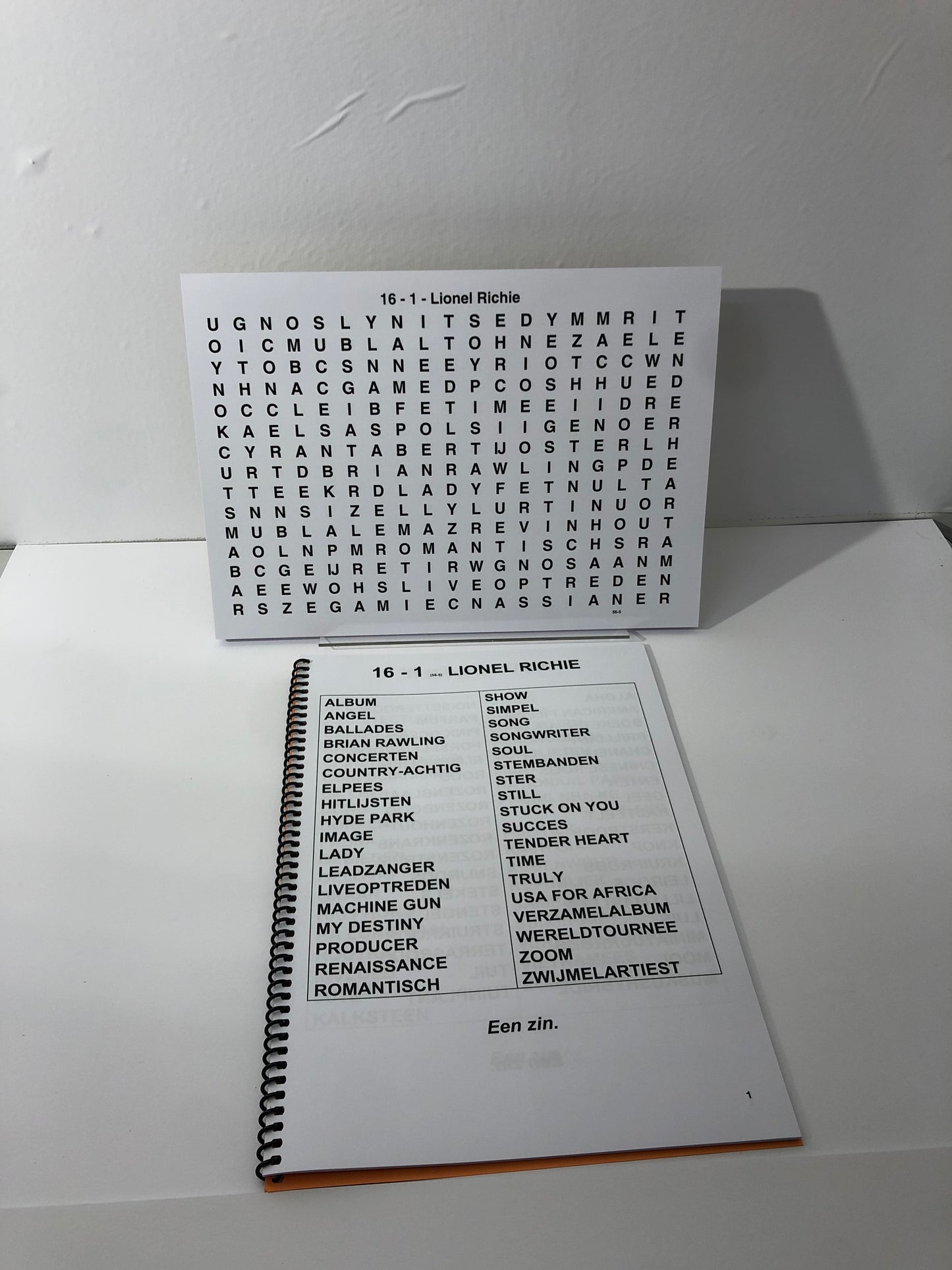 Speurpuzzel / Woordzoeker 3 sterren Puzzelboek