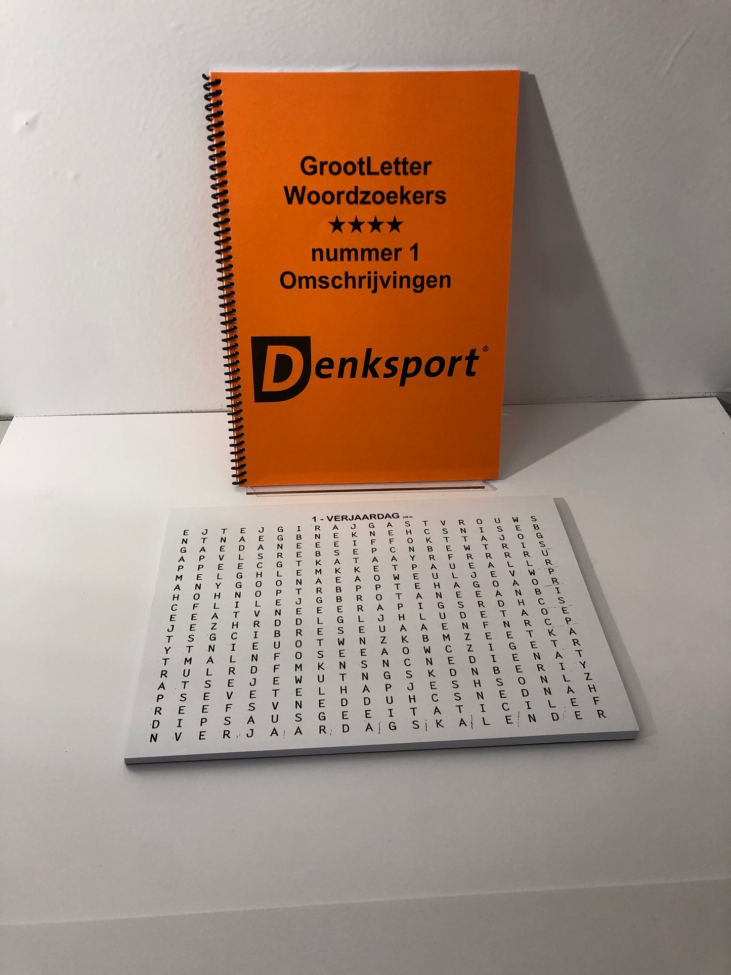 Speurpuzzel / Woordzoeker 4 sterren Puzzelboek