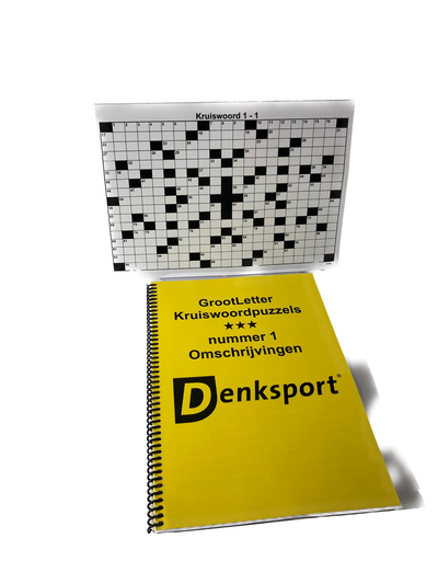 Kruiswoord puzzelboeken