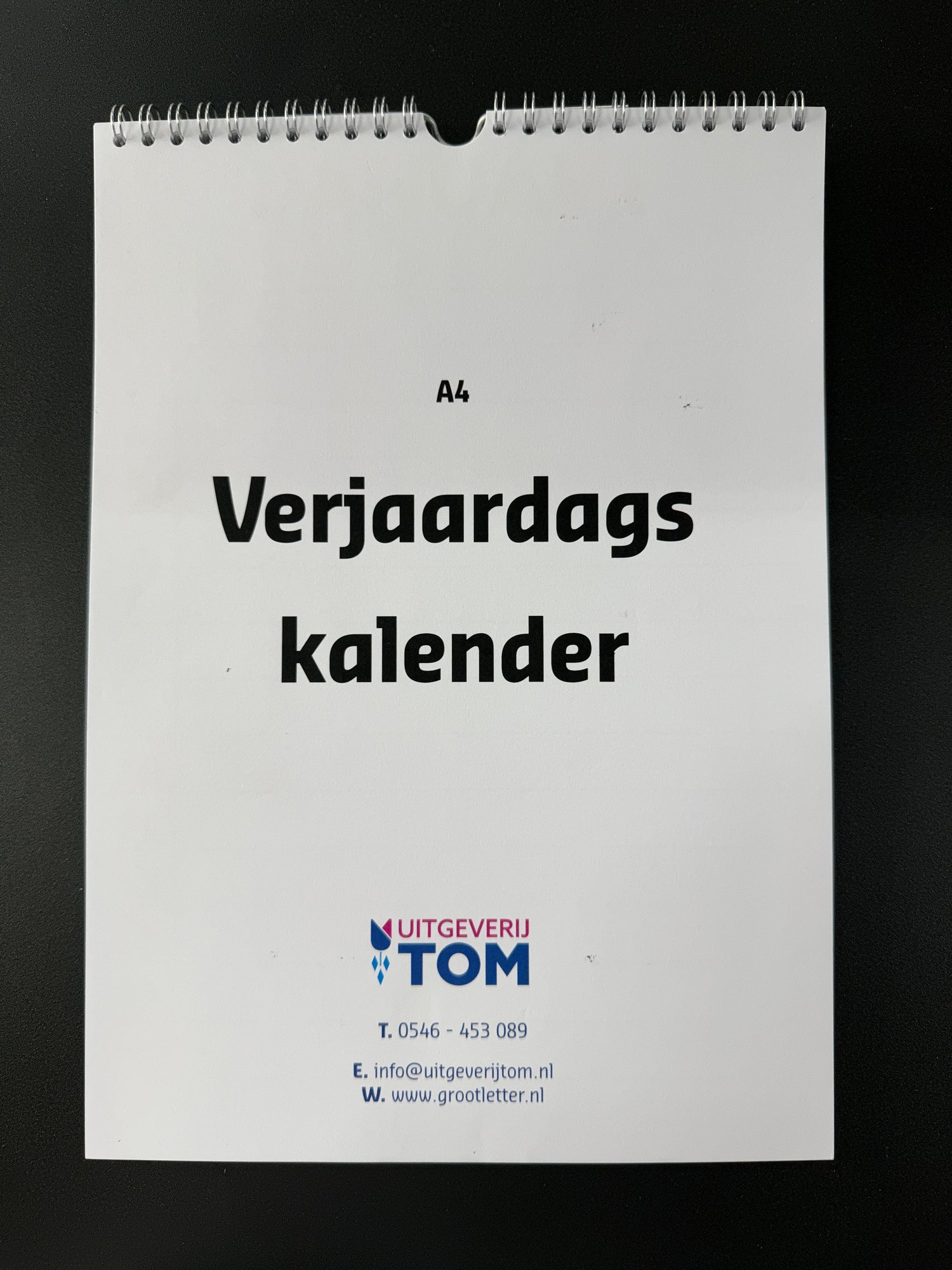 Verjaardagskalenders A4 en A3