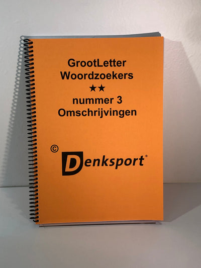Woordzoeker - Speurpuzzel Puzzelboeken