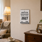 A4 Grootletter Weekkalender Maandag - Zondag 2027