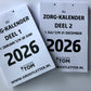 A4 Grootletter Zorgkalender 2025 en 2026