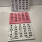 A5 GrootLetter Bingo-75 (100 vel): in vijf verschillende kleuren.