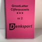 Cijfercodes 3 sterren Puzzelboek