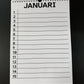 Verjaardagskalender A4 of A3